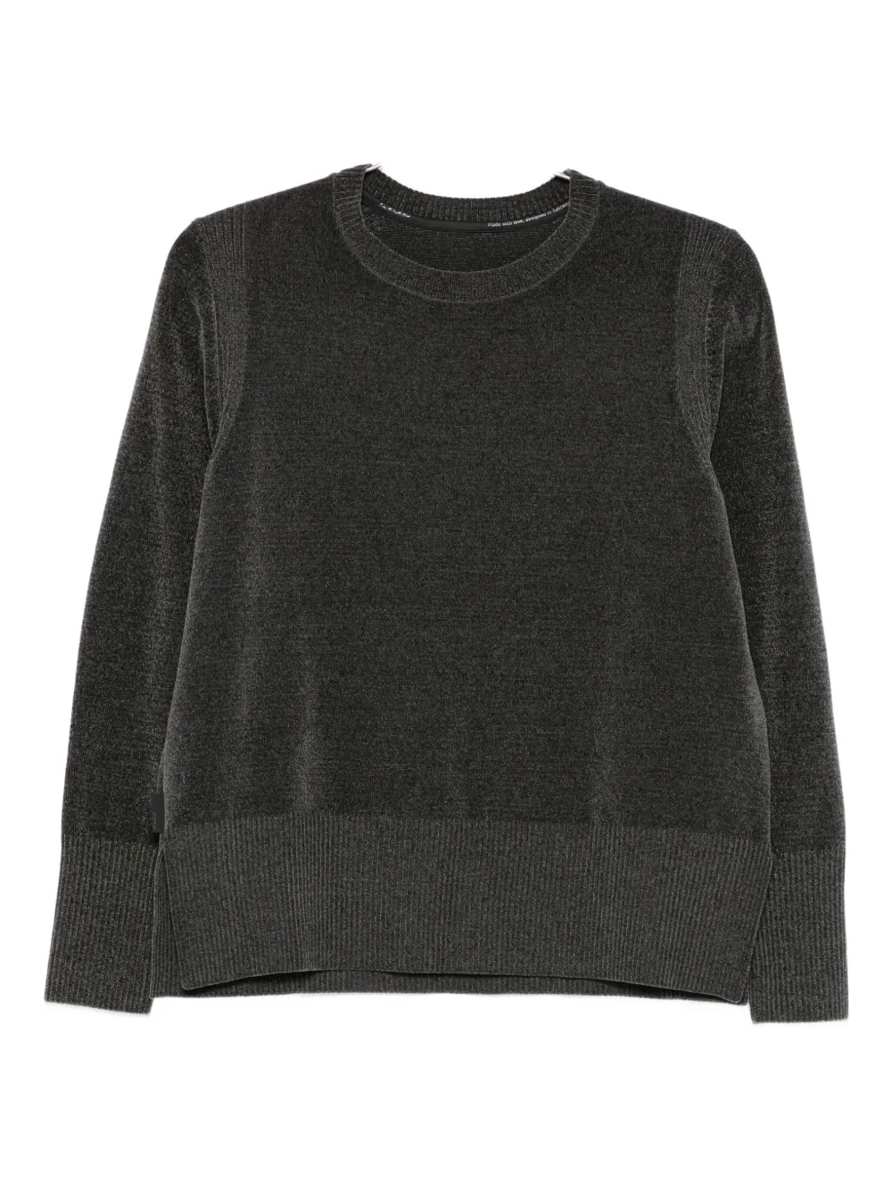 Rrd Ribbed-hem Knitwear In Black
