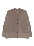 RRD button-front ribbed cardigan - Brown