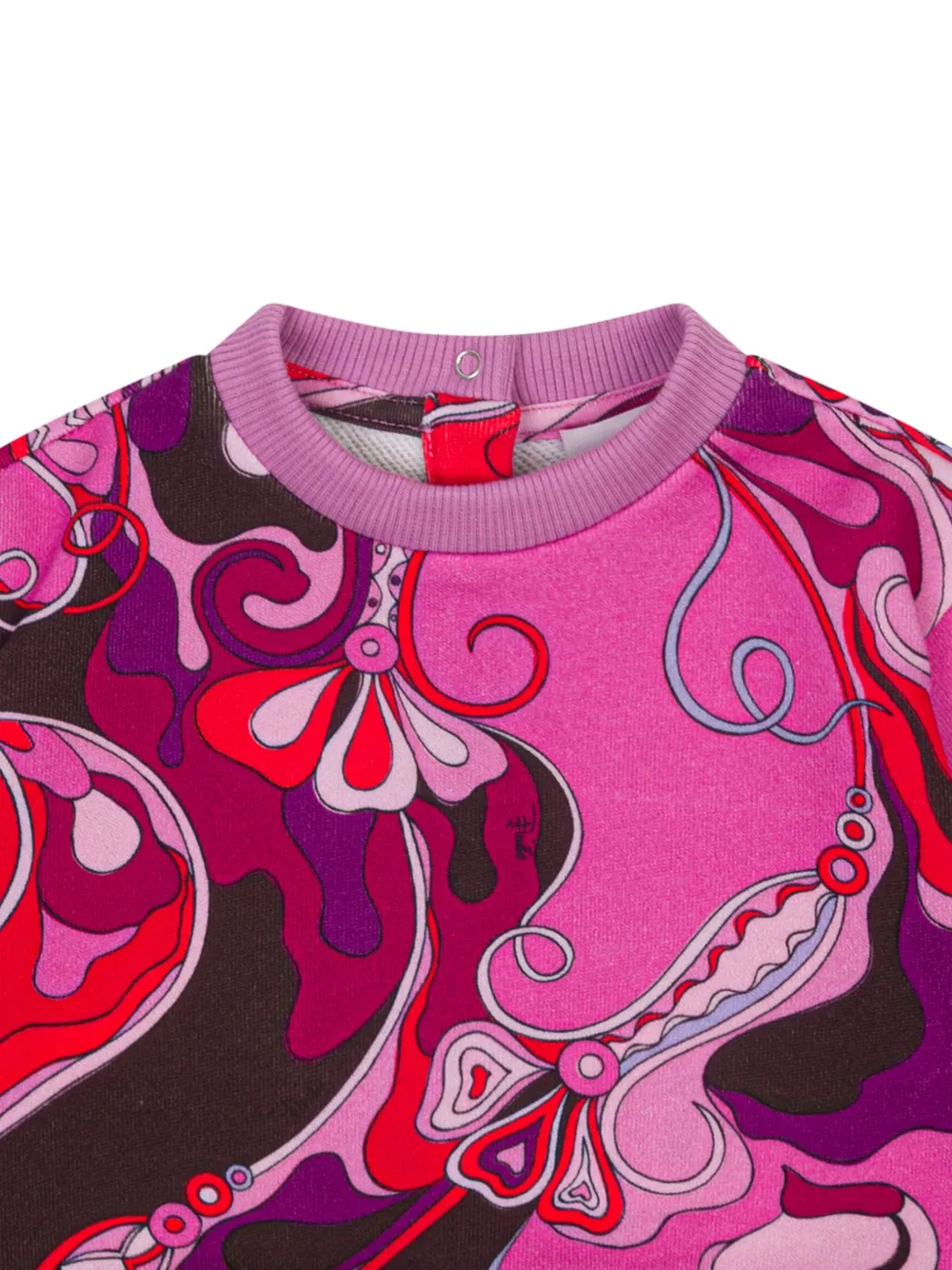 PUCCI Junior Sweater met patroon Roze