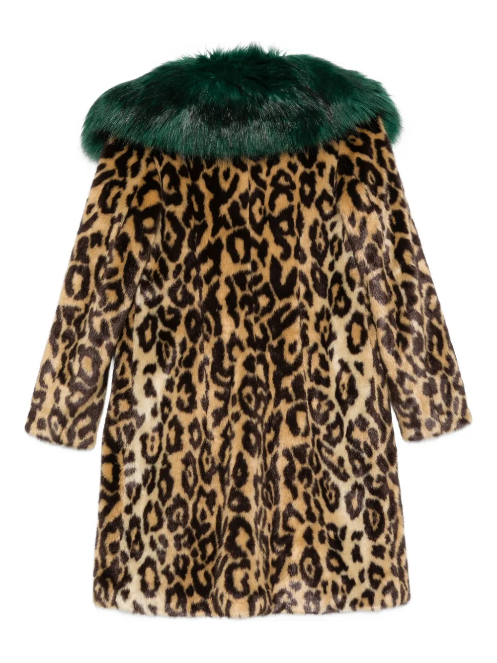 Dries Van Noten Pre-Owned 2000s jas met luipaardprint - Bruin