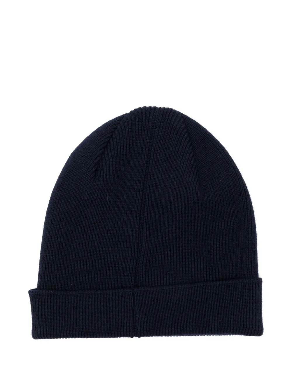 Paul Smith Wollen muts met zebraapplicatie - Blauw
