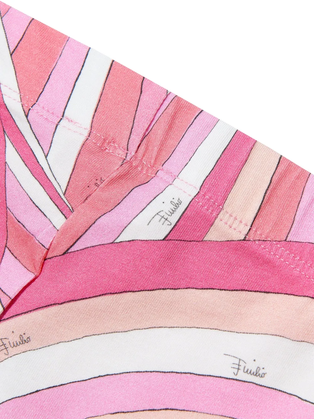 PUCCI Junior Broek met print Roze