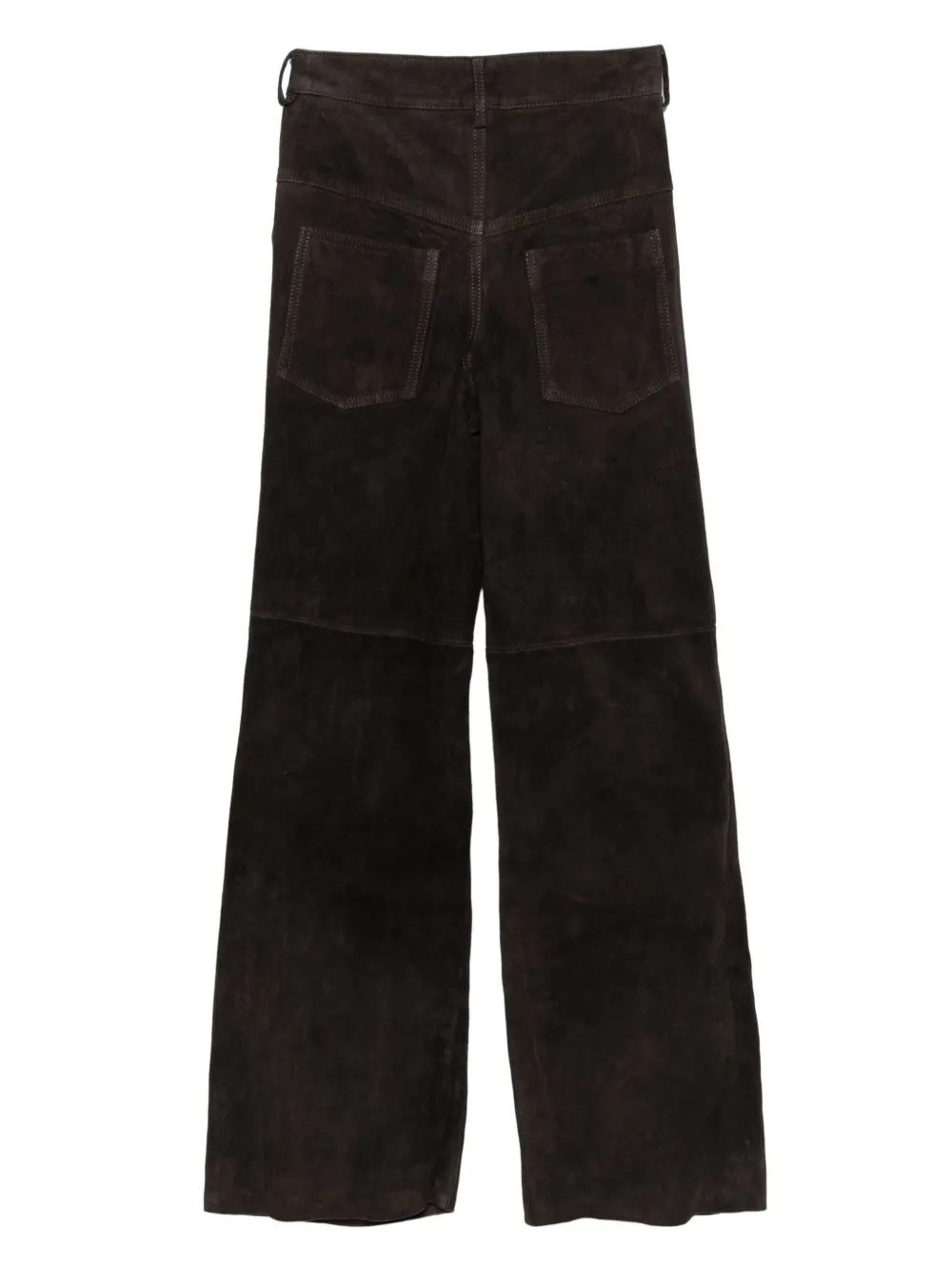 Salvatore Santoro suede trousers - Bruin