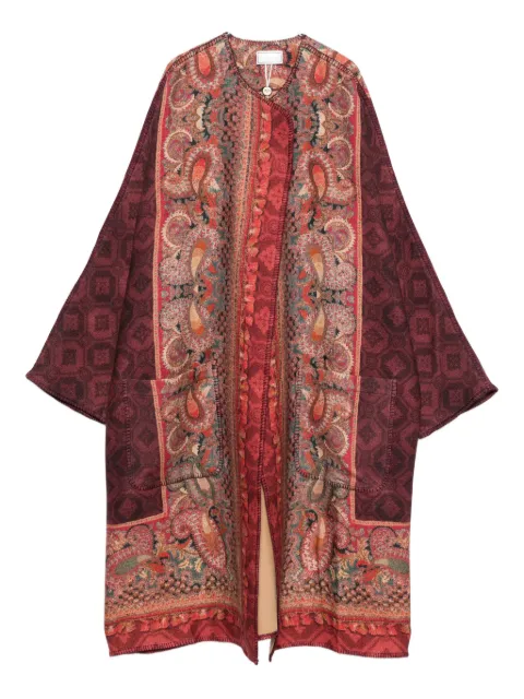 Pierre-Louis Mascia Pancake paisley-print cape