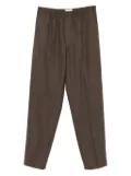 Cellar Door elastic-waist pants - Brown