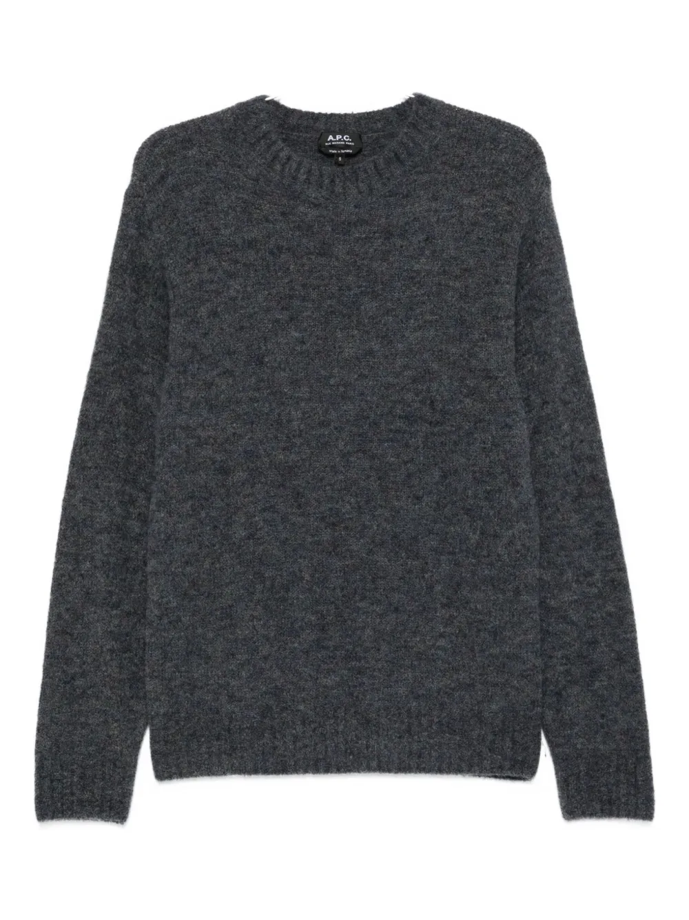 Apc Crew-neck Sweater In Gray