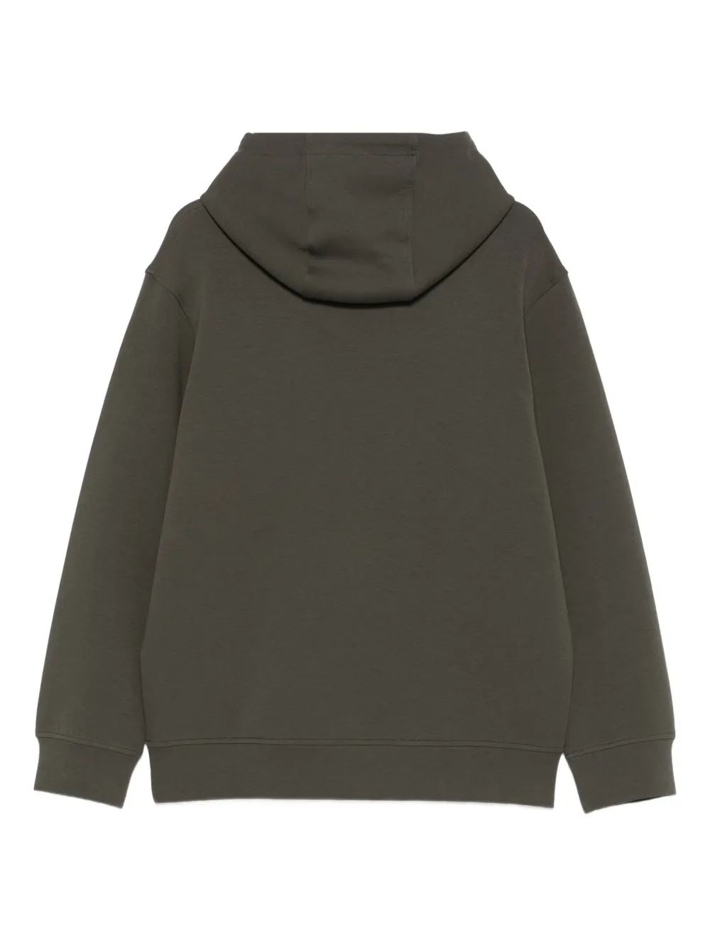 Emporio Armani Hoodie met logo-applicatie Groen