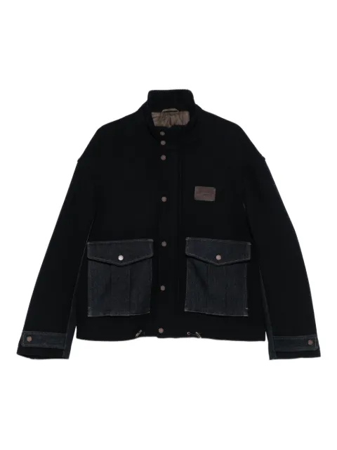 Emporio Armani patch-pocket jacket