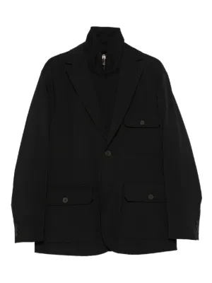 Emporio Armani テーラード ジャケット | ブラック | FARFETCH JP