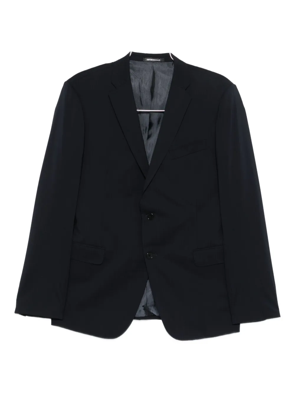 Emporio Armani notched-lapel two-piece suit | Black | Image 1