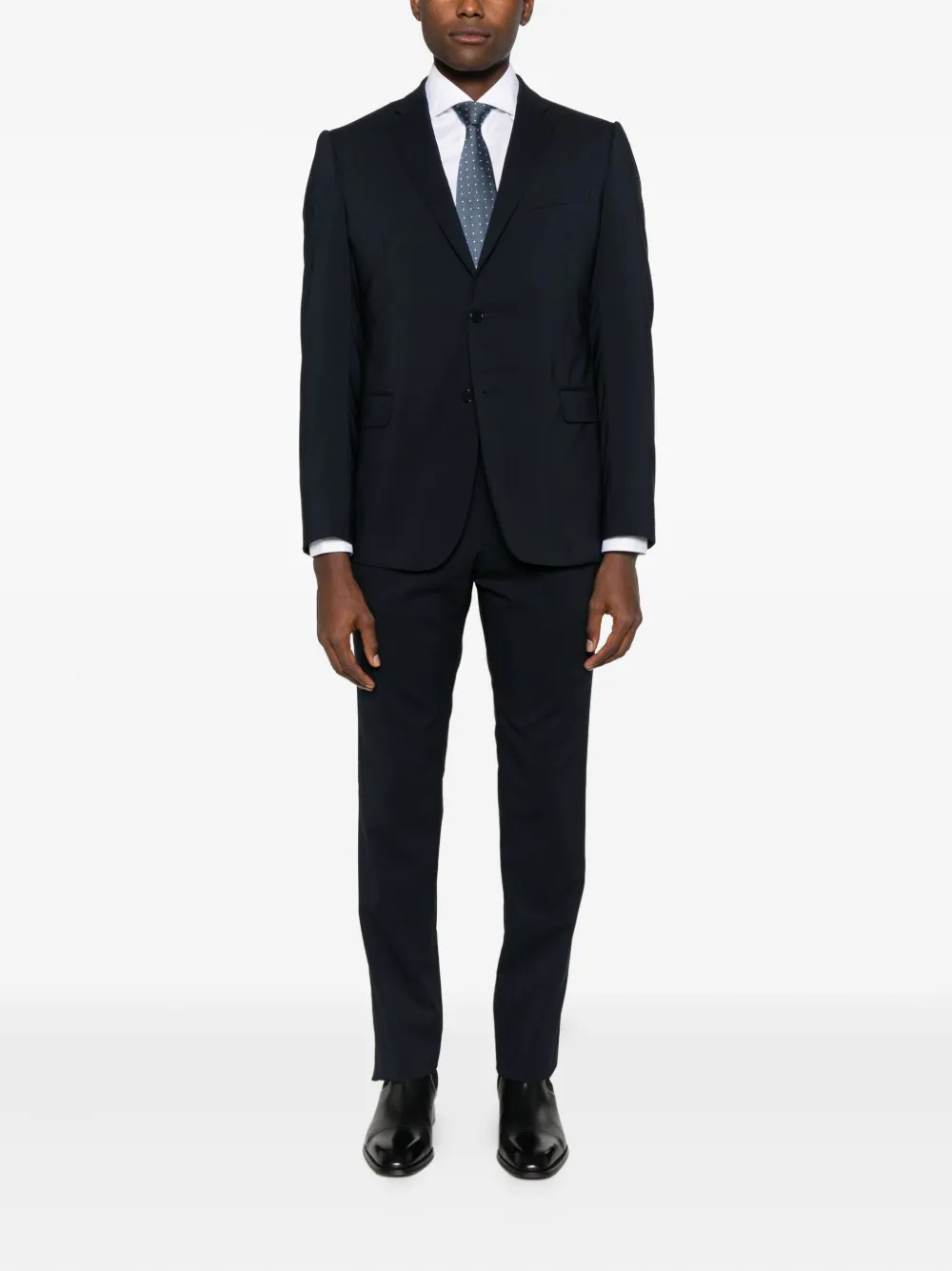 Emporio Armani notched-lapel two-piece suit | Single Breasted Suits | Image 2