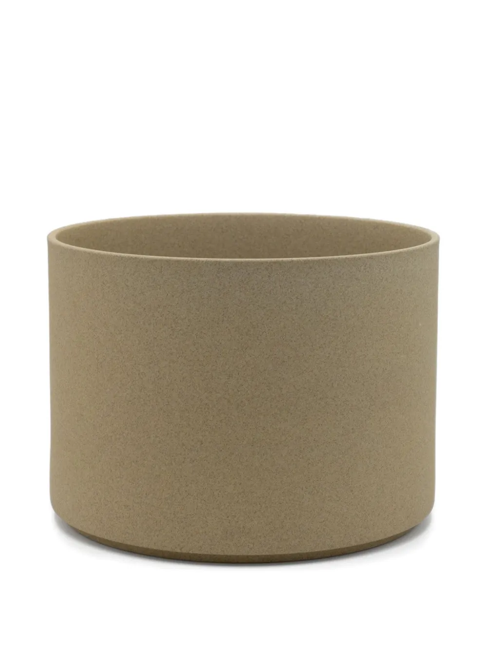 Hasami Porcelain cylindrical vase (14.5cm x 12.7cm) | Neutrals | Image 1