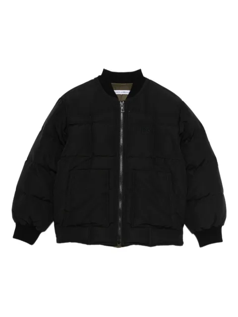 Dolce & Gabbana Kids Bomber trapuntato