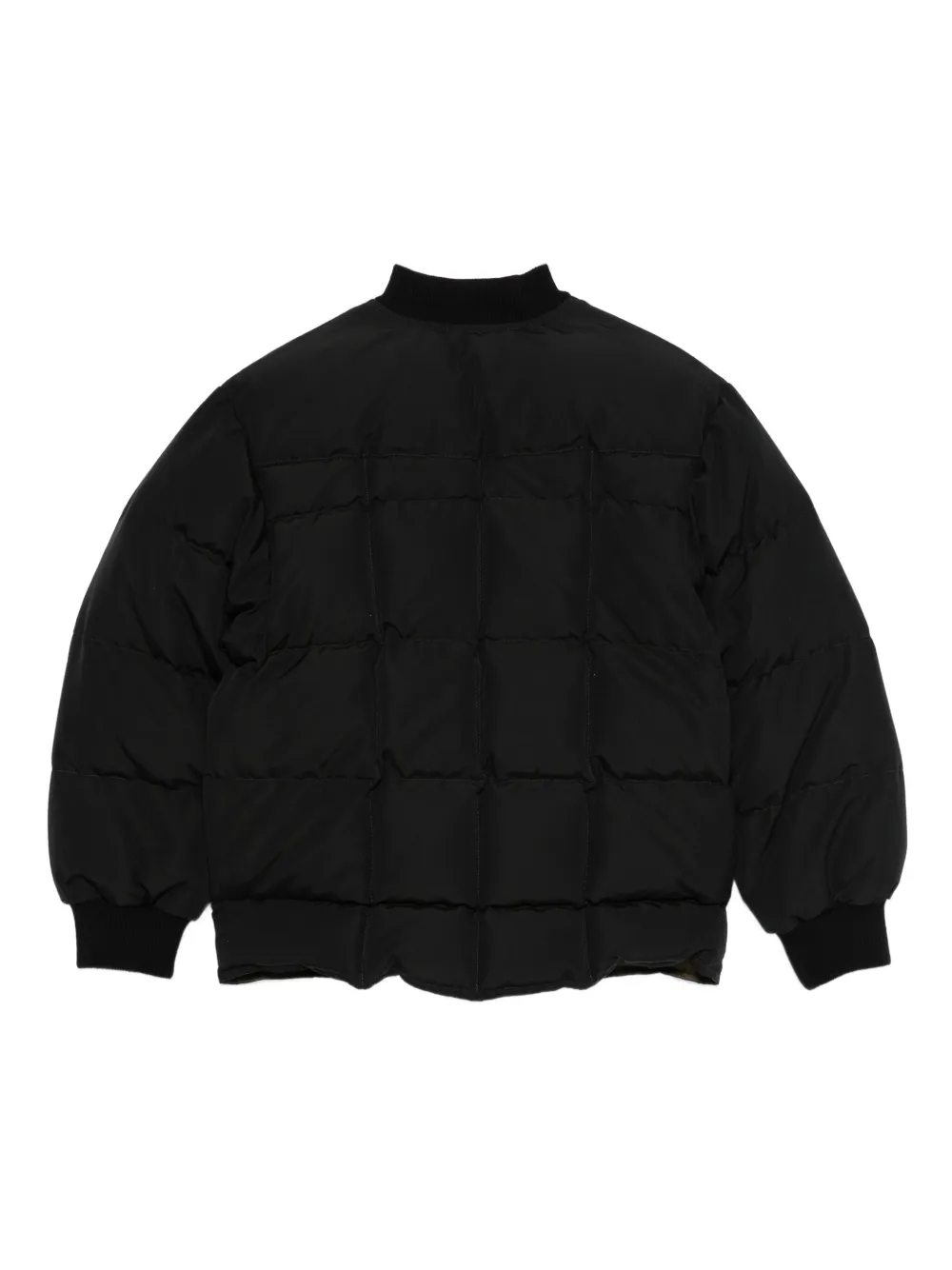 Dolce & Gabbana Kids Gewatteerd bomberjack Zwart