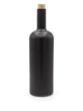 Hasami Porcelain cork-top bottle (1.1l) - Black