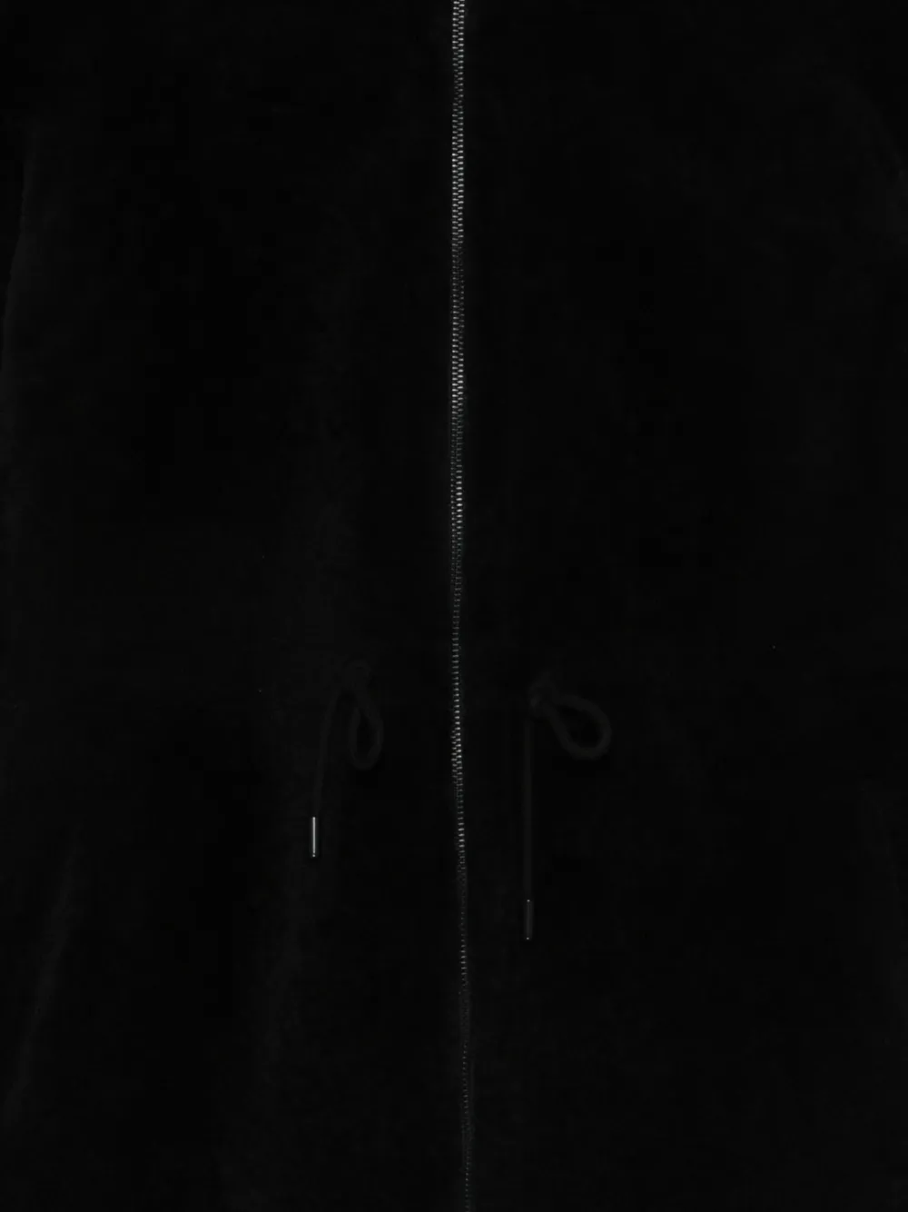  Liska Drawstring-front Jacket - Black 