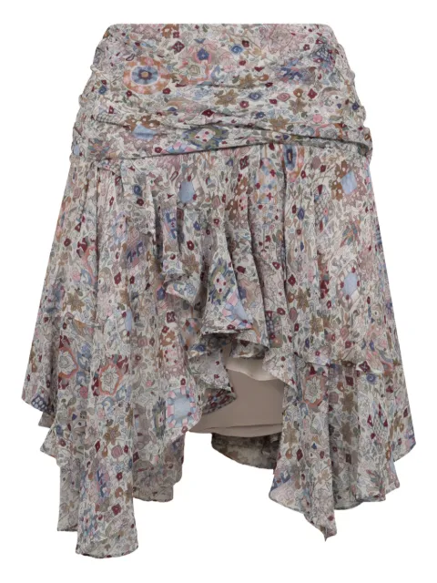 ISABEL MARANT ruffled asymmetric skirt