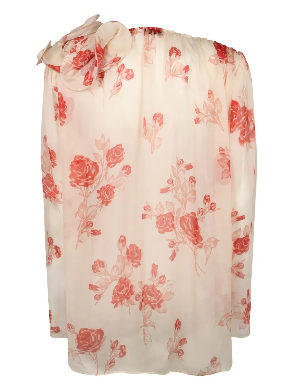 Magda Butrym rose-print silk blouse | Blouses | Image 2