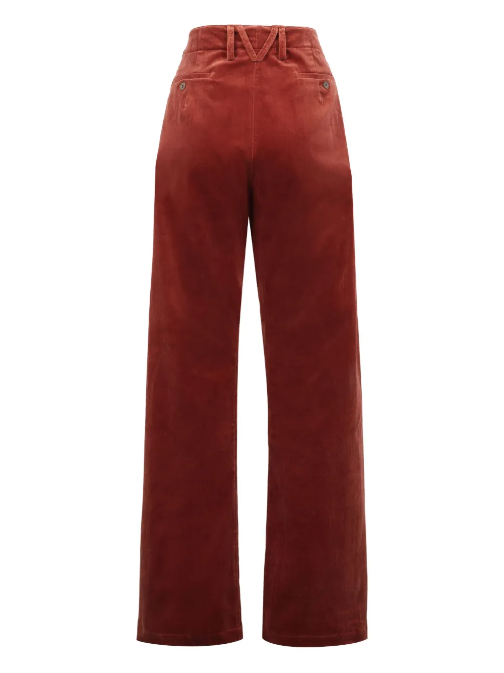 Magda Butrym high-waist trousers - Oranje
