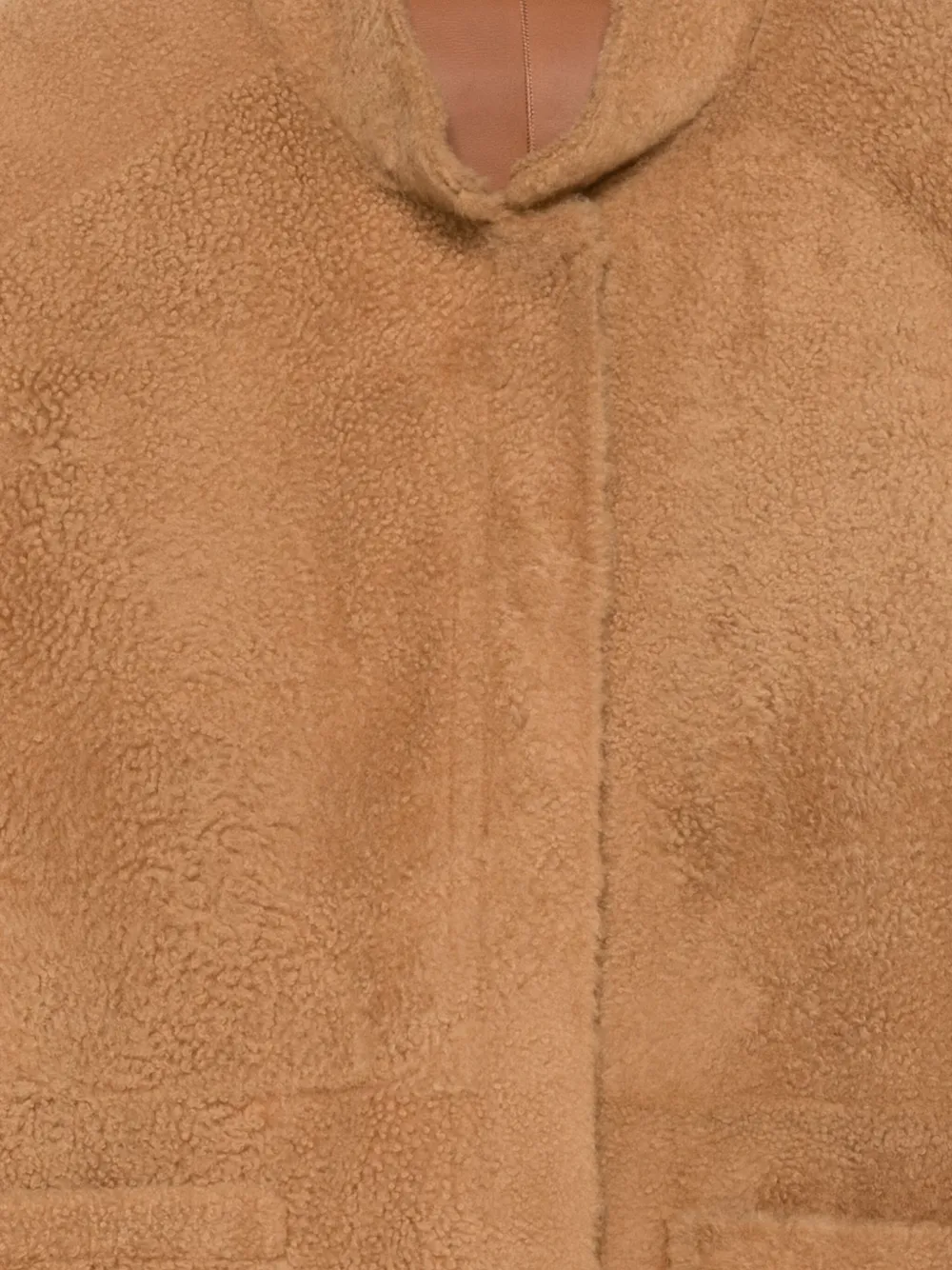 Liska Panelled Jacket In Brown