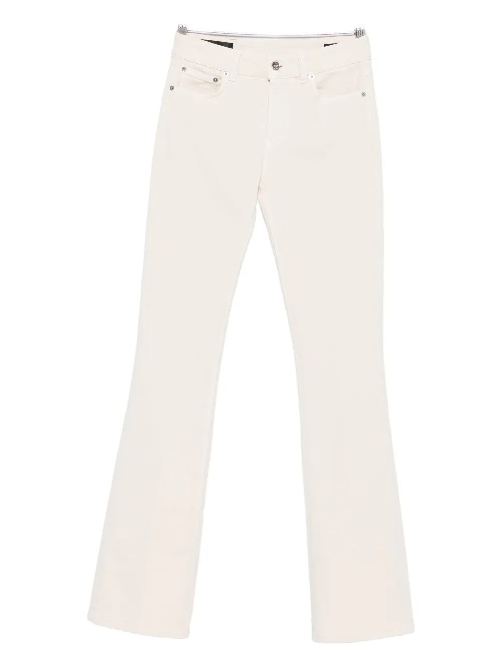 Dondup Flare Jeans In Neutral