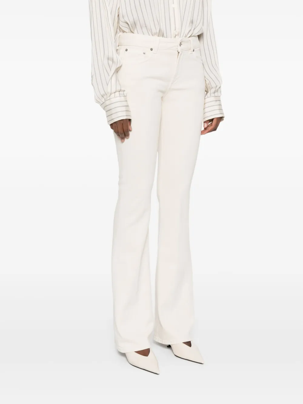 DONDUP Flared jeans Beige