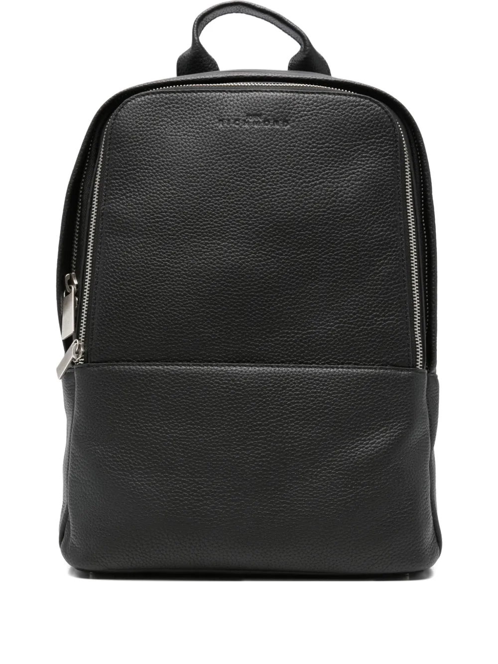 John Richmond leather mesh-panel backpack | Black | Image 1