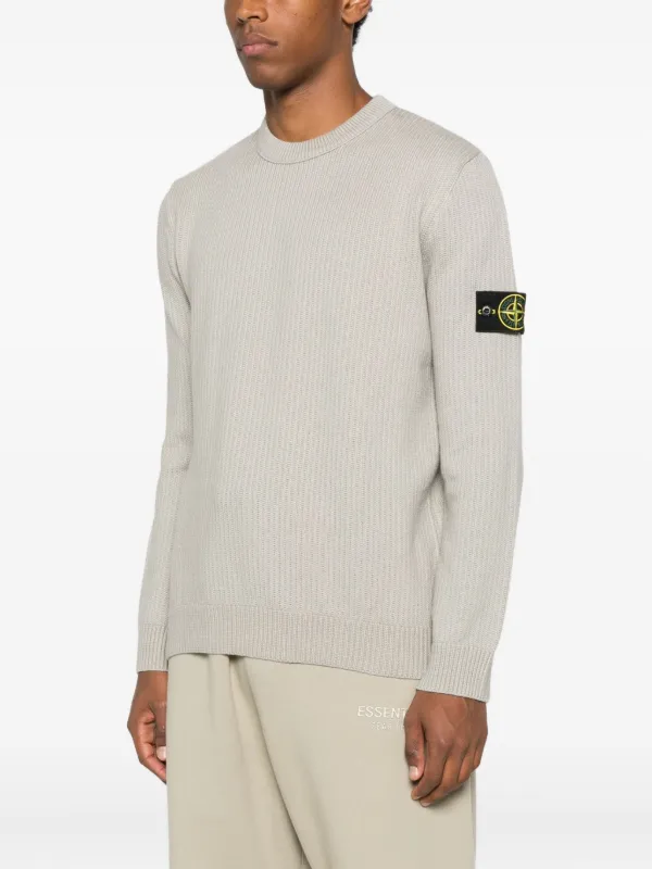 Stone Island クルーネック セーター | グレー | FARFETCH JP