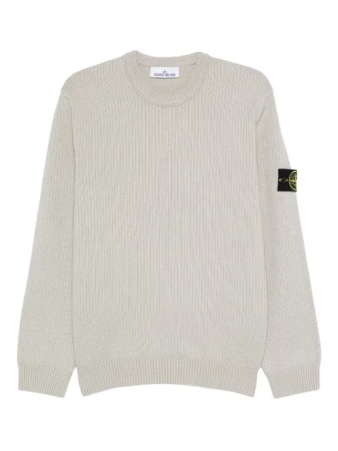 Stone Island ribbed crew-neck sweater