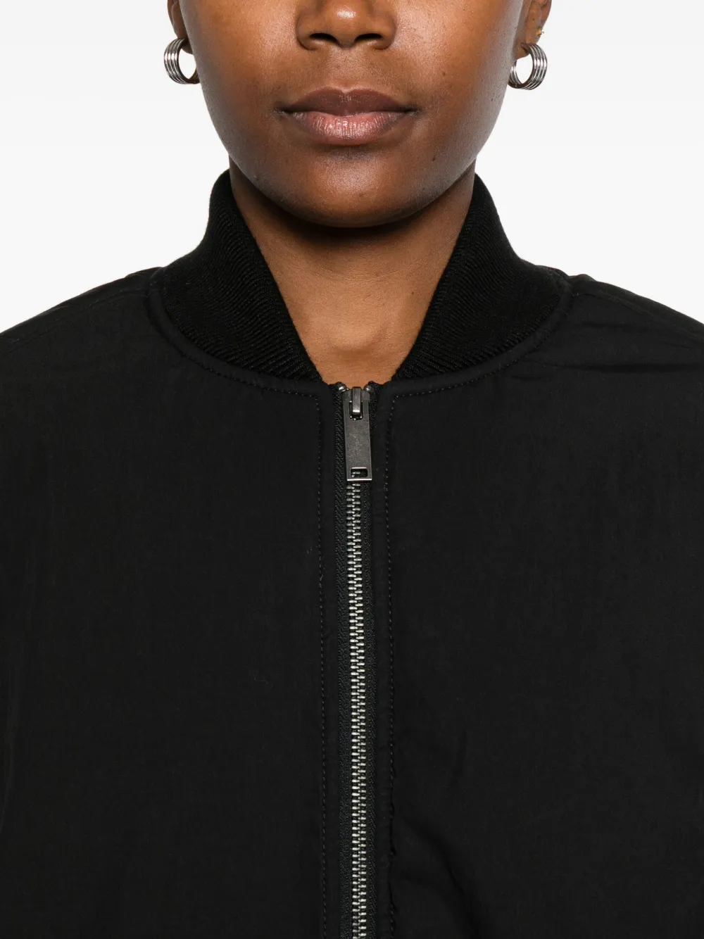 Christian Wijnants Zip-front Pocket Bomber Jacket In Black