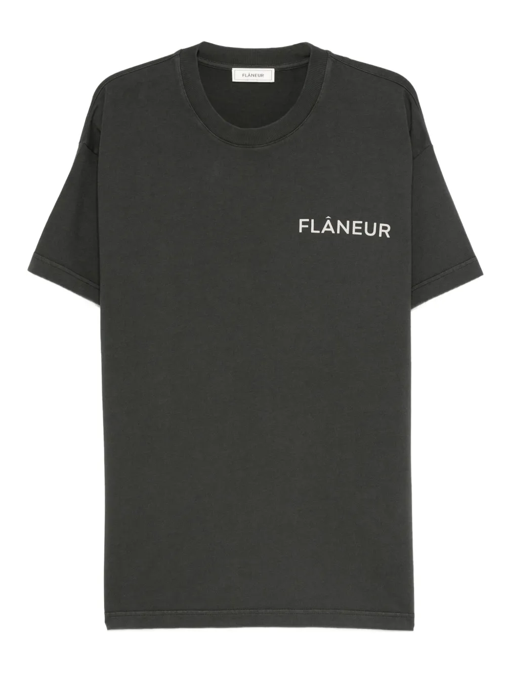 FLÂNEUR logo-print T-shirt | Black | Image 1