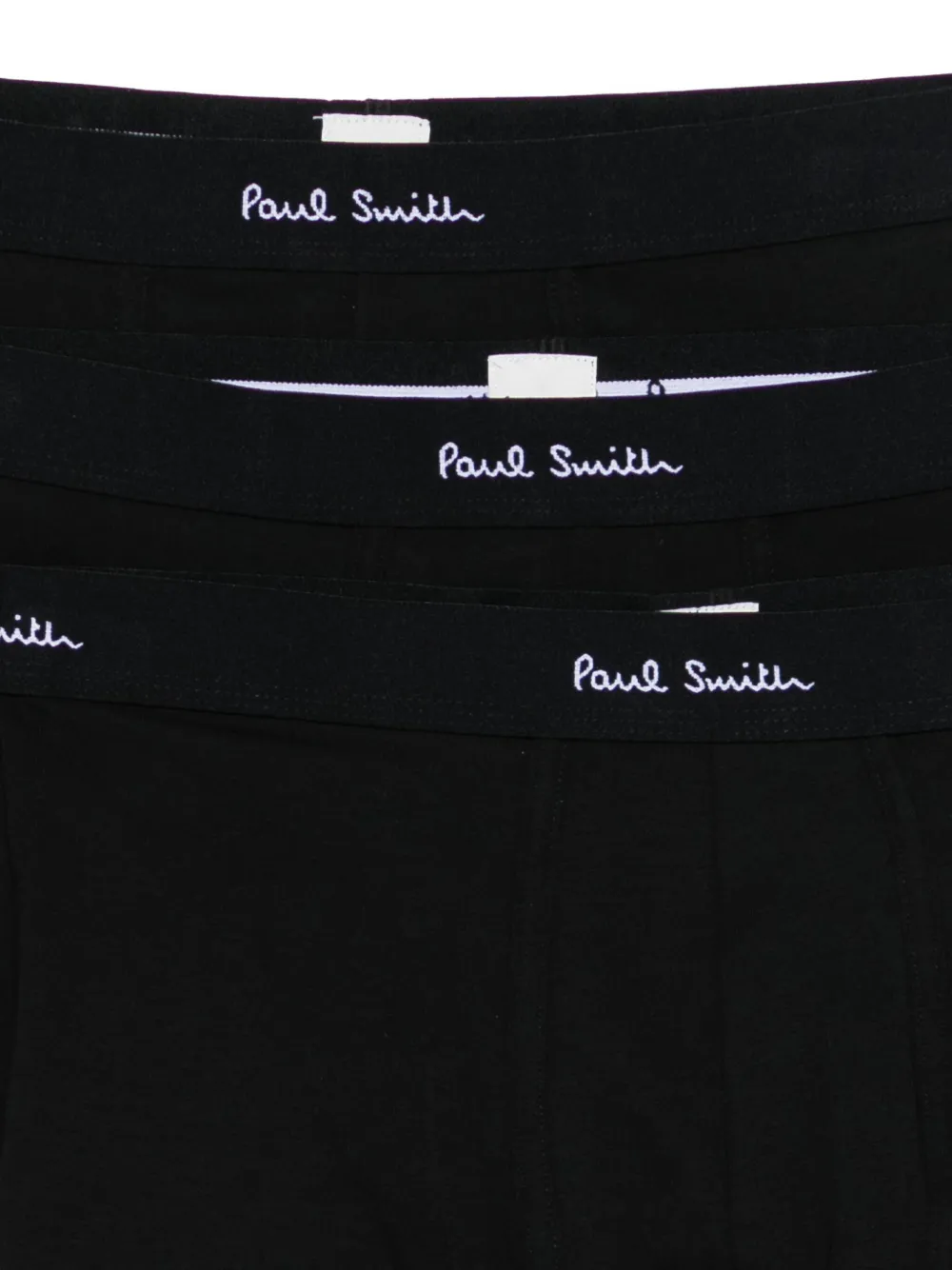 Ps By Paul Smith Branded-waistband Boxers (pack Of Three) In Black