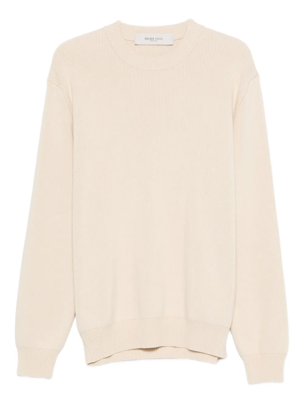 Golden Goose ribbed crew-neck sweater | Neutrals | Image 1