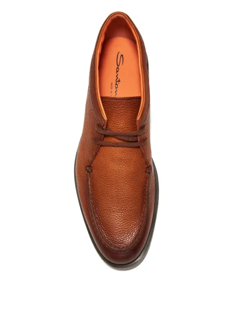 Santoni lace-up boots