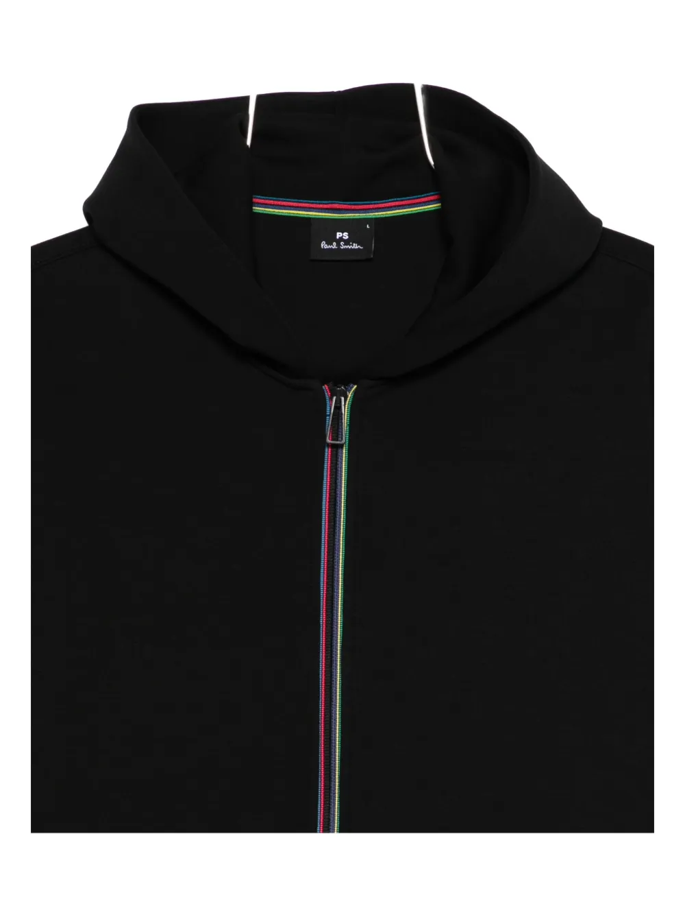 Ps By Paul Smith Zip-detail Hoodie In Multi