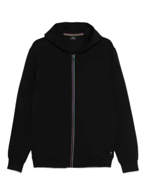 Alexander Wang Puff Logo zip-up Hoodie | Black | FARFETCH