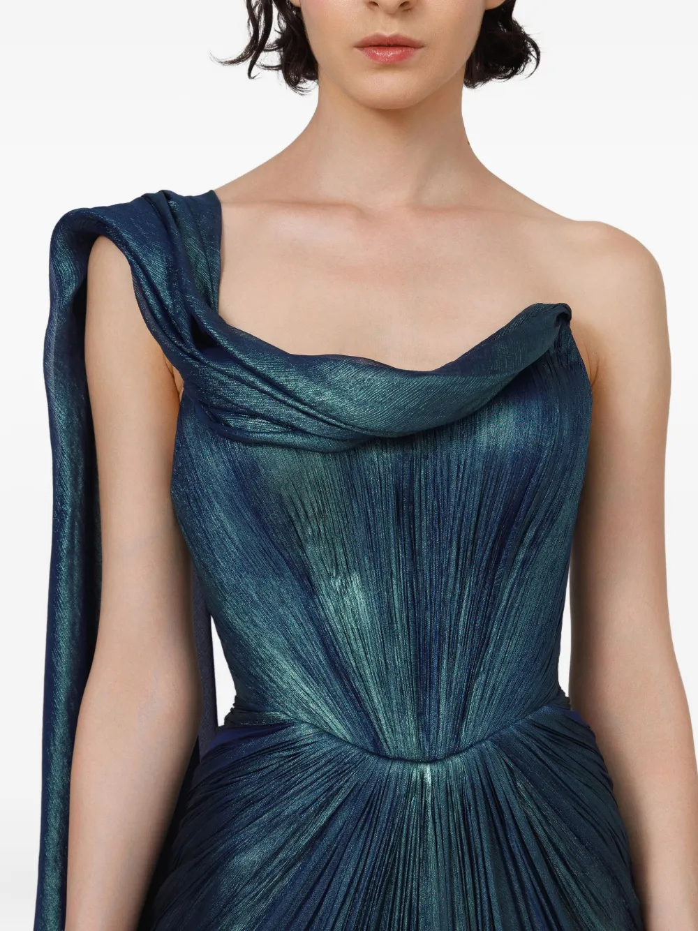 Iris Serban Elem jurk Blauw