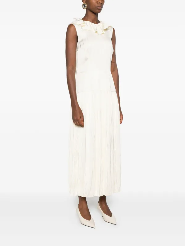 open lace back dress Stripe Low-Waist Pleat Skirt | Women's Mini Skirts
