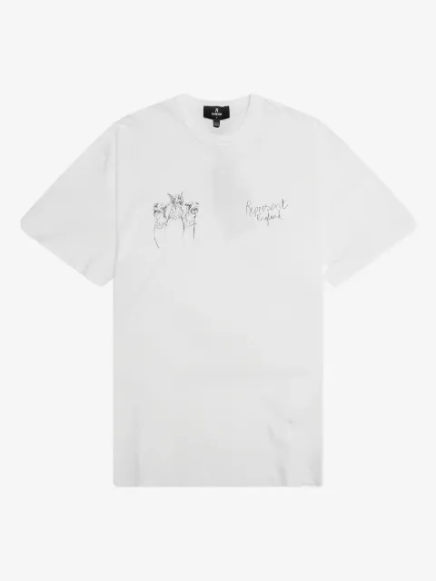 Represent Hand Drawn Thoroughbred graphic-print T-shirt