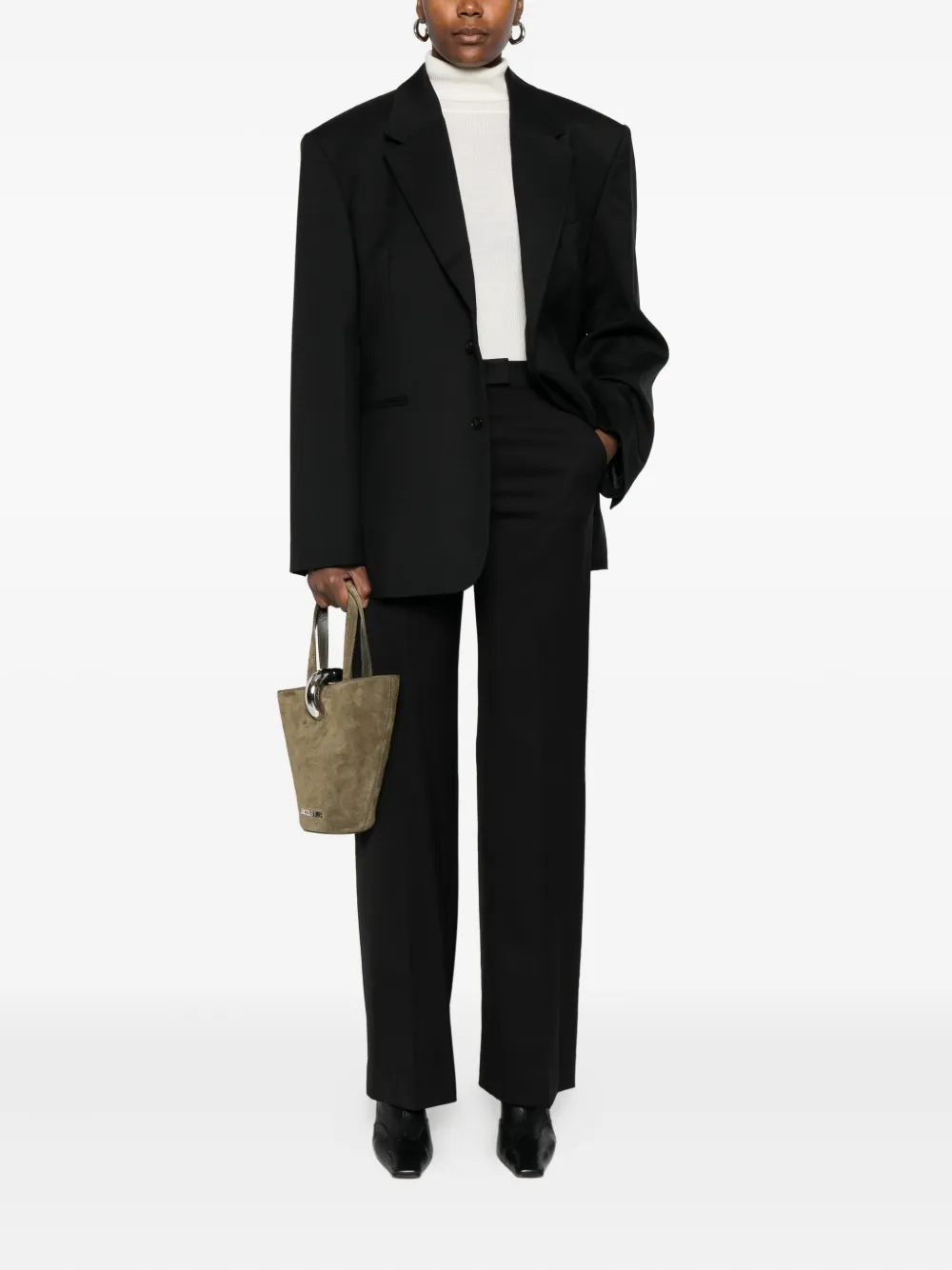 The Frankie Shop High waist broeken - Zwart