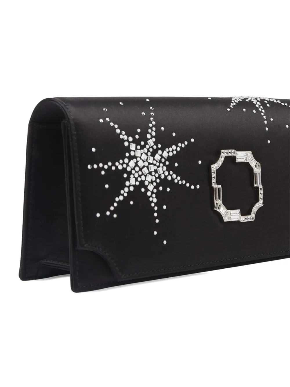 Malone Souliers Vivien Clutch Bag In Black