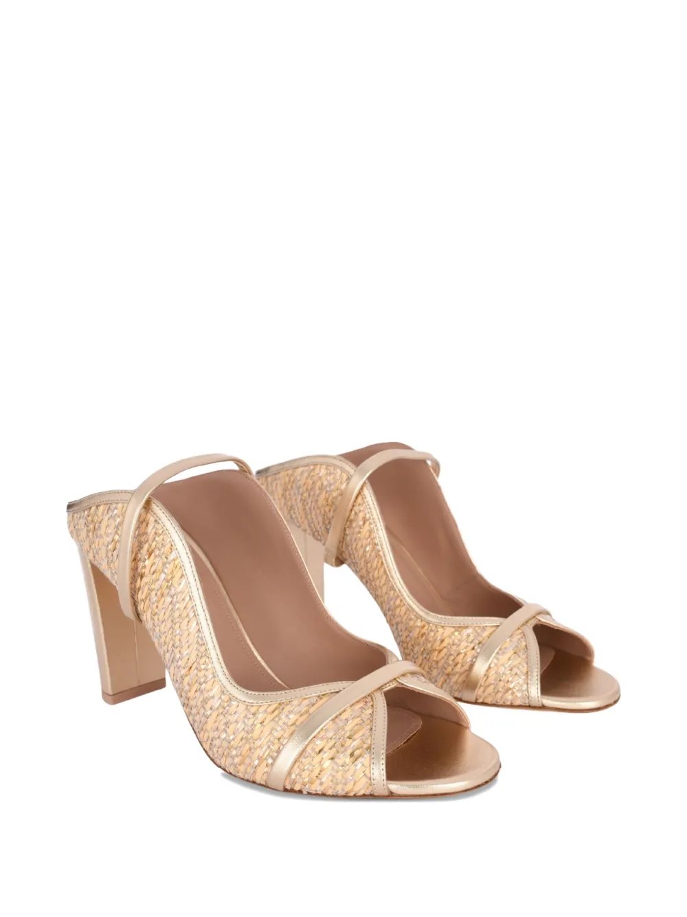 Malone Souliers 85mm Norah sandals Gold