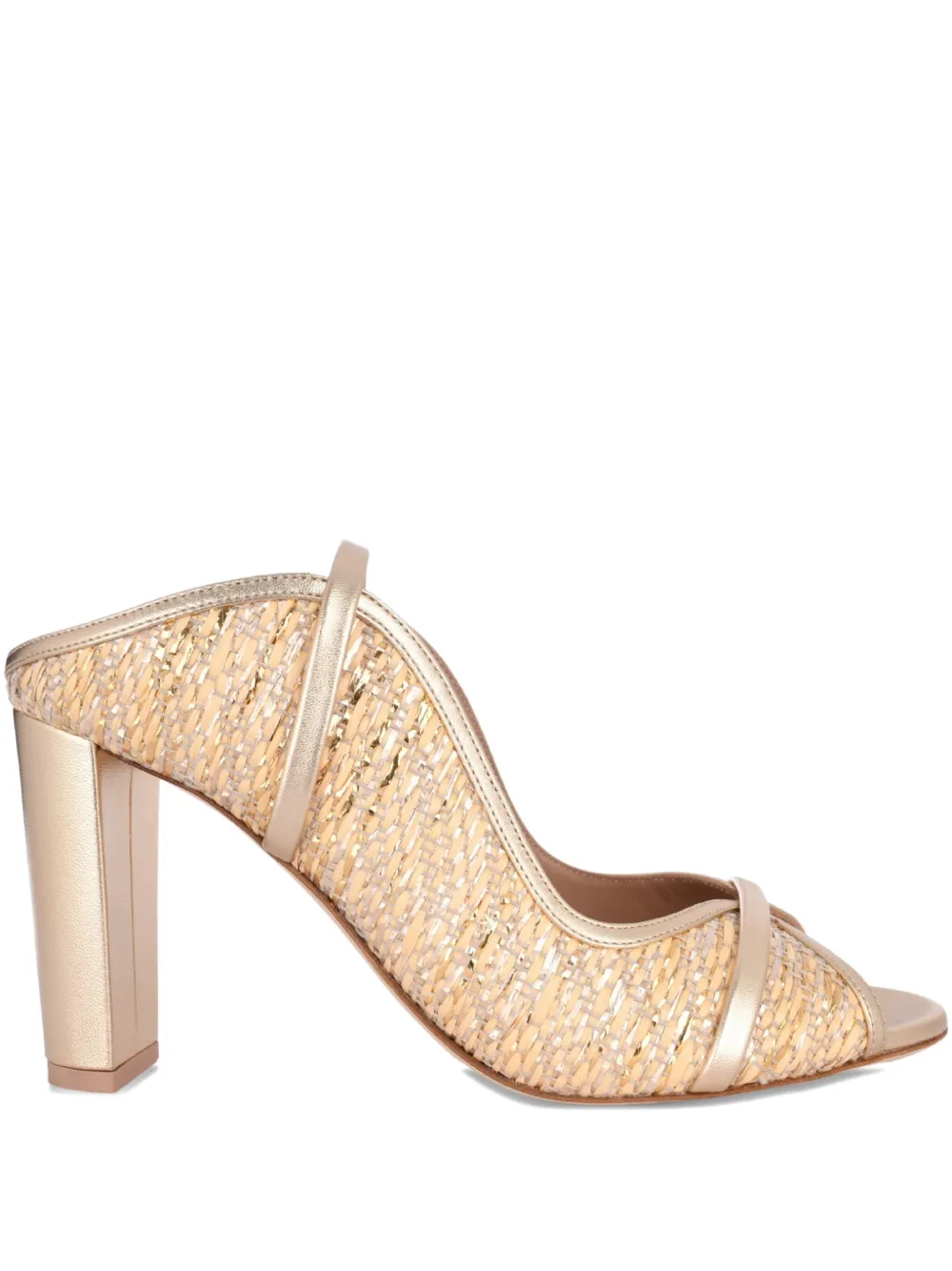 Malone Souliers 85mm Norah sandals Gold