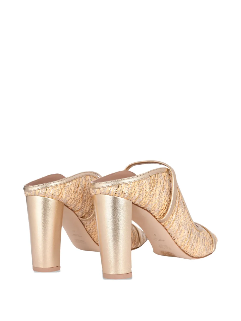 Malone Souliers 85mm Norah sandals Gold