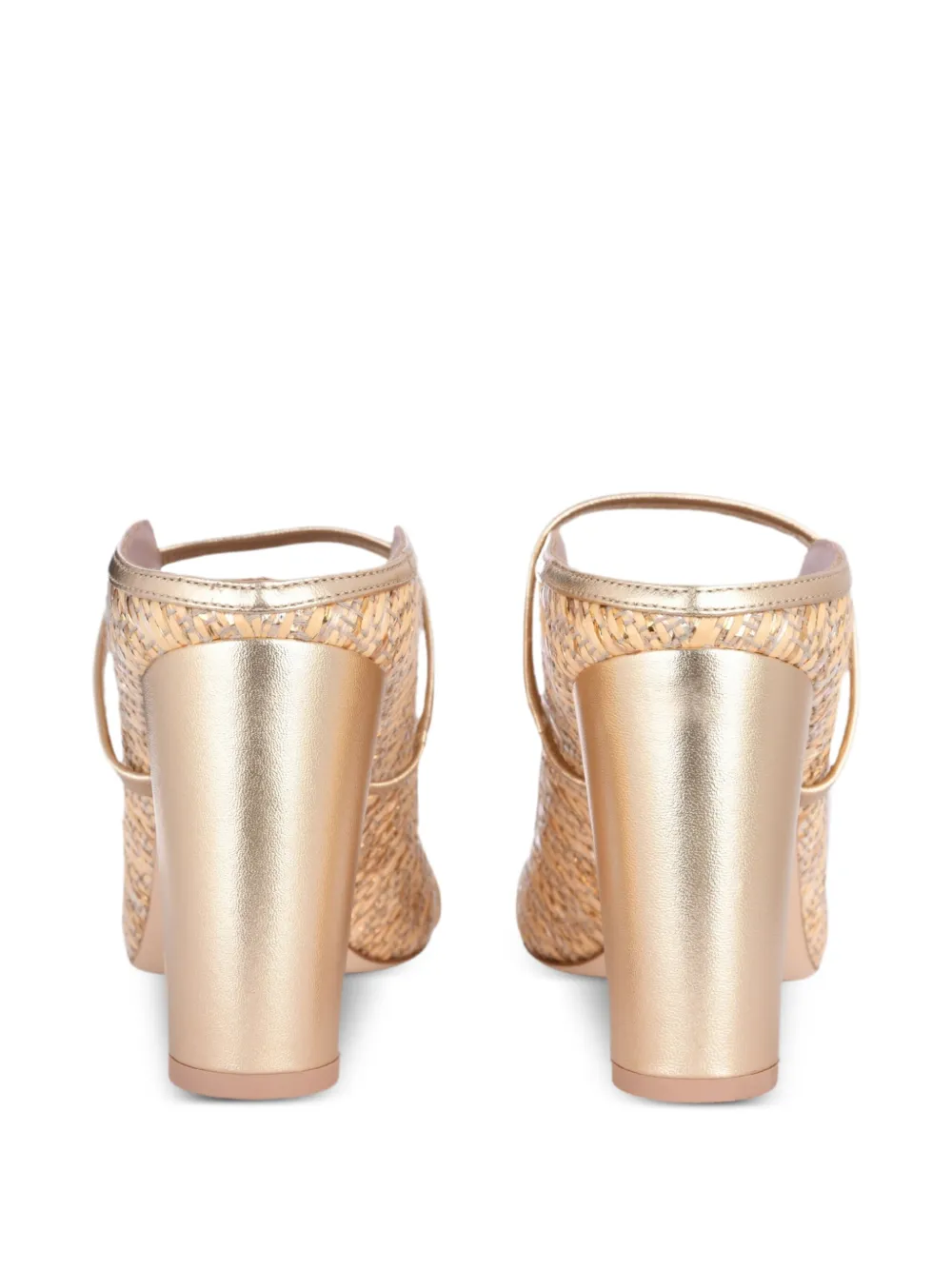 Malone Souliers 85 mm Norah sandalen Goud