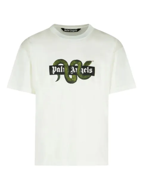 Palm Angels snake box logo tee