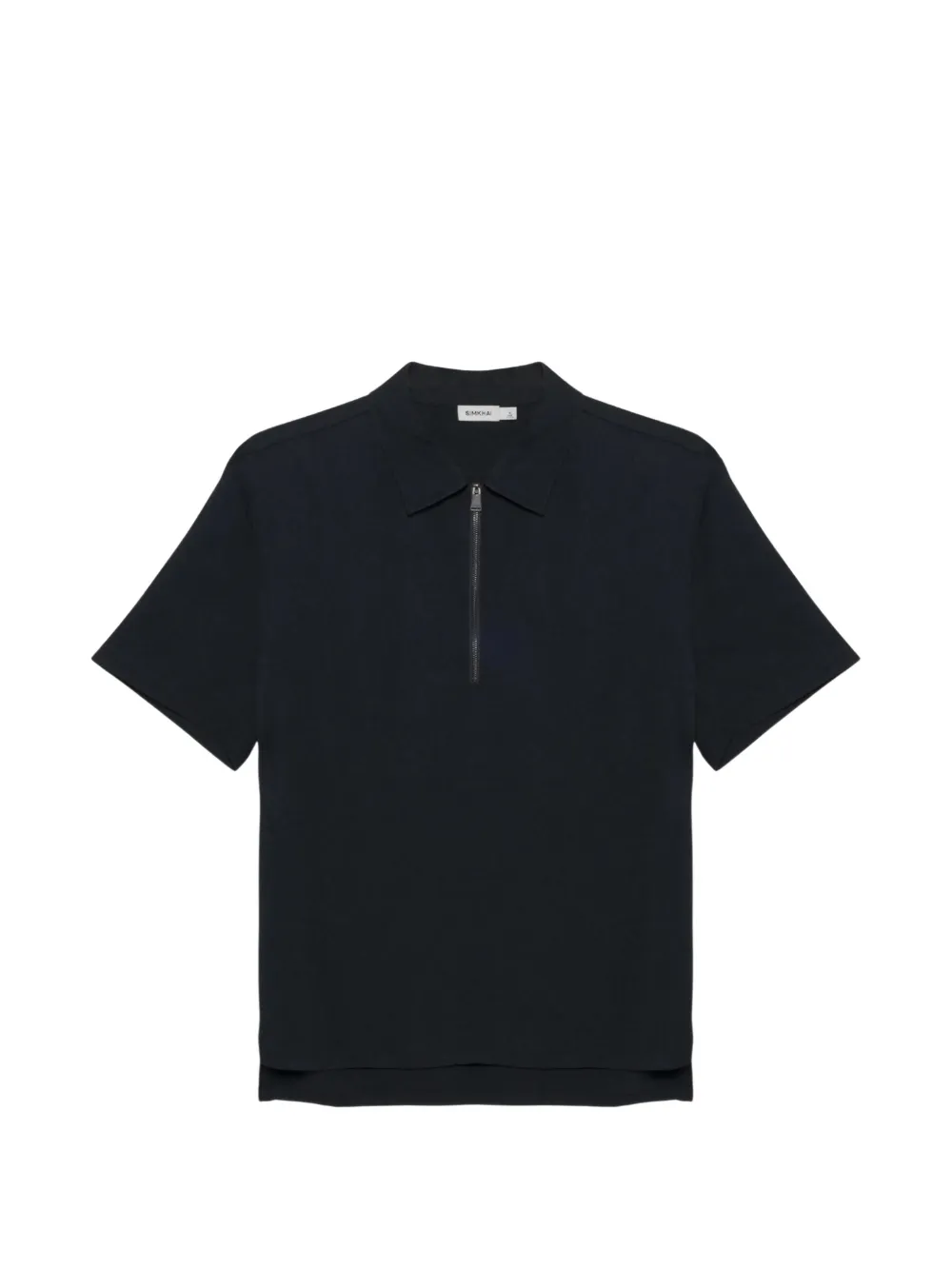Simkhai Ethan zip-up polo shirt - Nero
