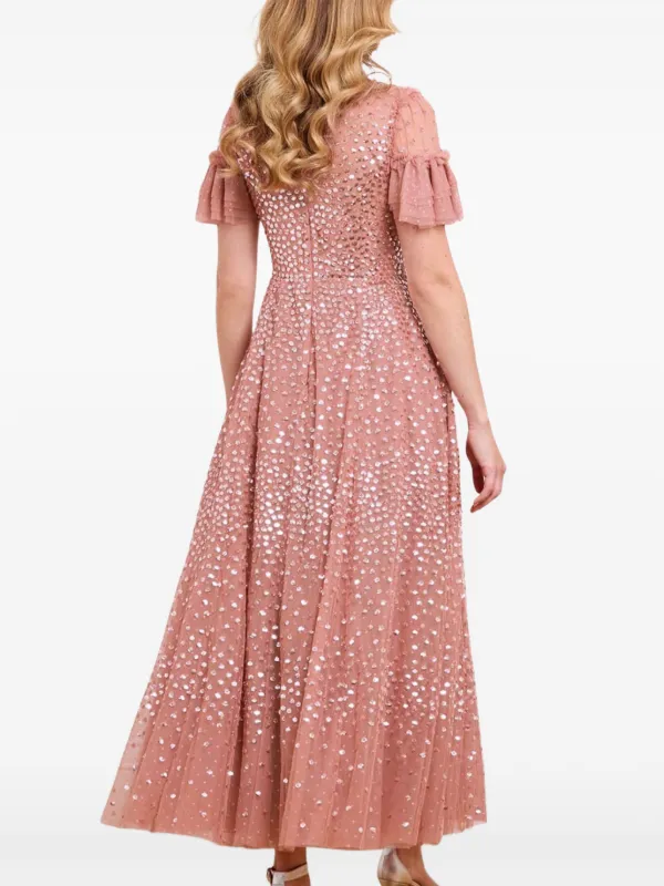 pakistani wedding dresses pink Elegant Light Pink Pakistani Bridal Dress with Ruffles Custom