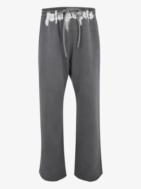 Palm Angels logo-waist track pants