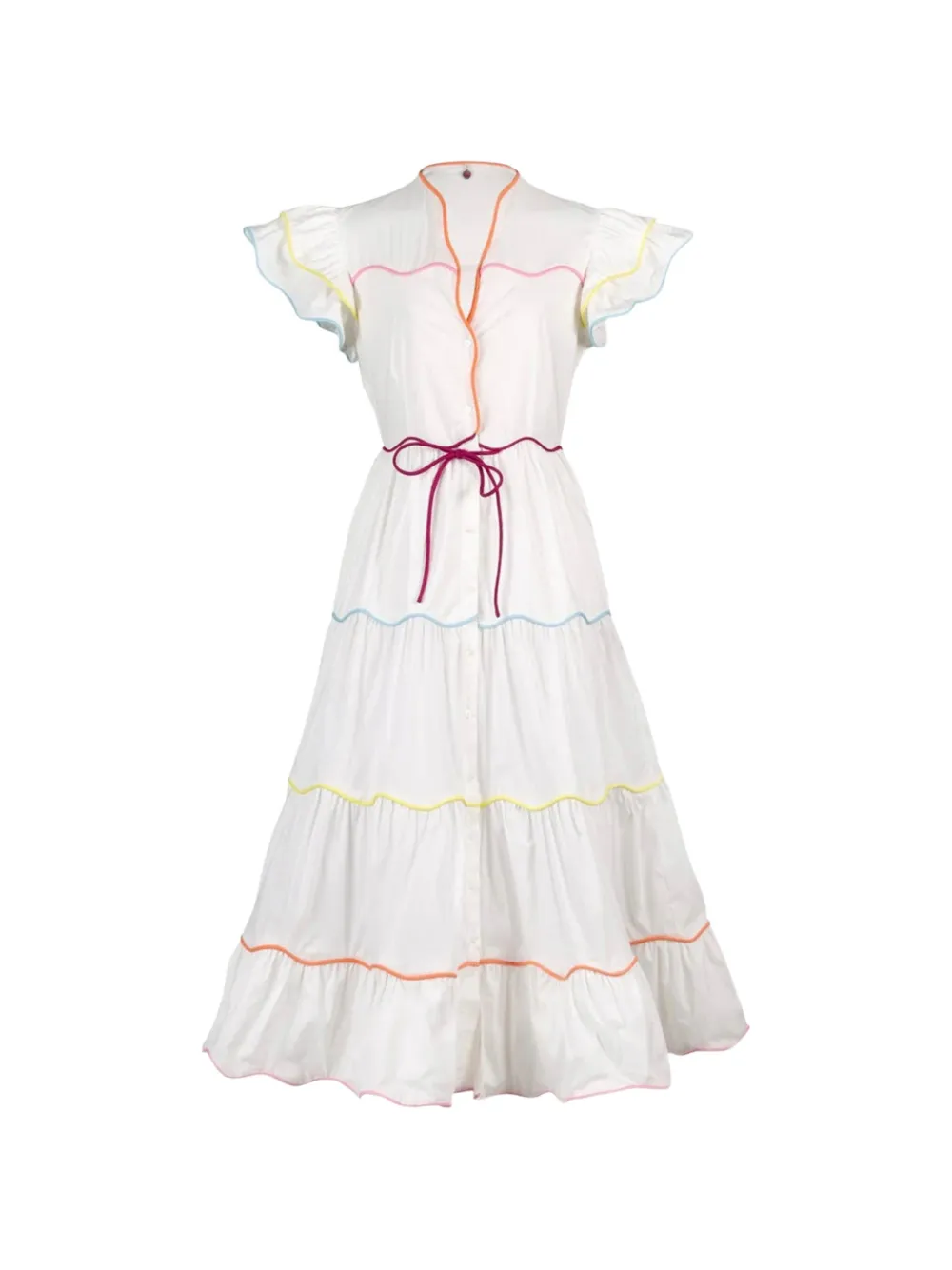 linen summer midi dress Cream White Embroidered Wrap Dress – Handmade Linen Cotton Summer Midi 5835 Cream White / Custom order